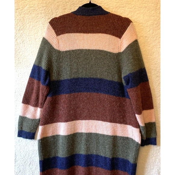 Torrid Women's Chunky Duster Sweater Long Multicolor Size 1 (14-16) - Picture 7 of 9